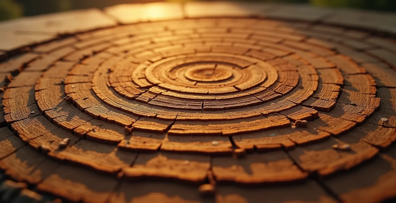 Macro view of growing investment represented through natural growth patterns