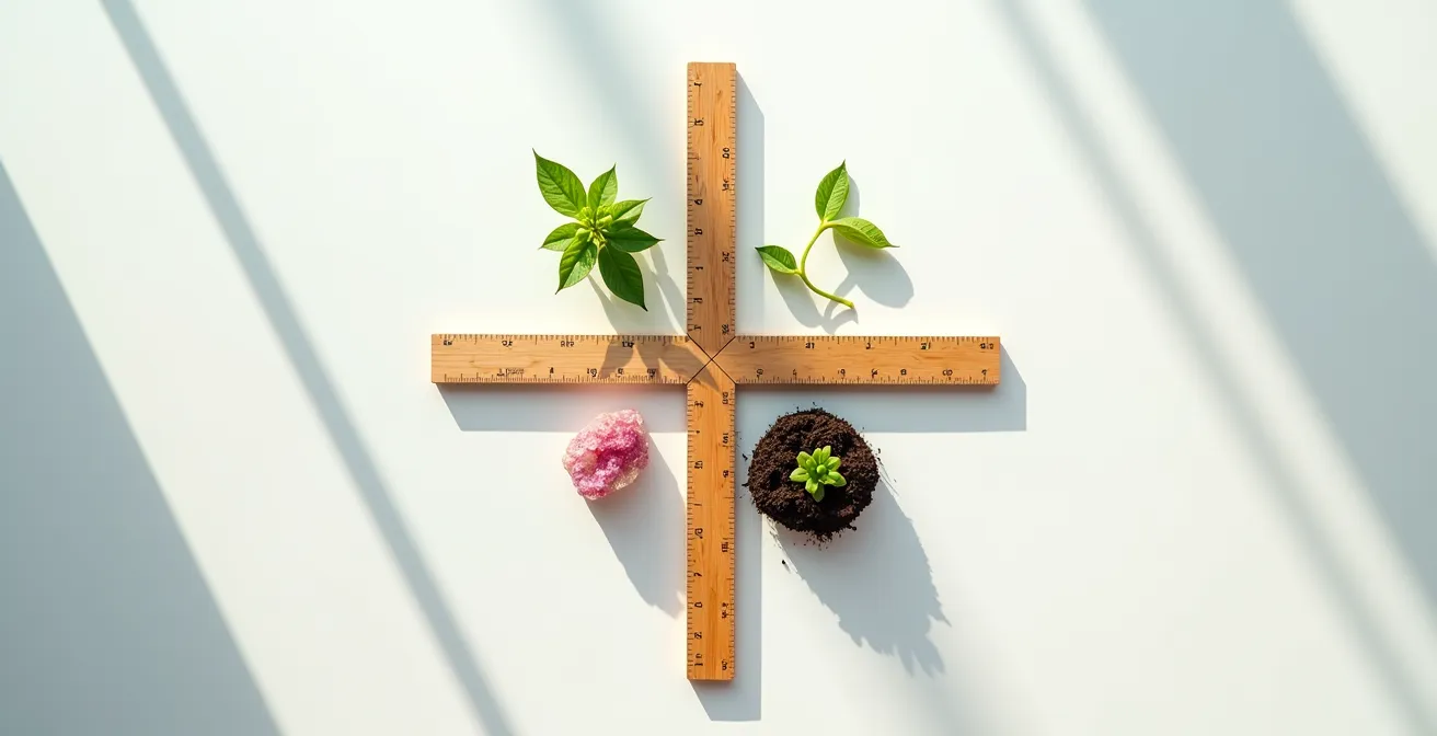 Visual representation of the JOY/GROWTH matrix method for auditing social media feeds